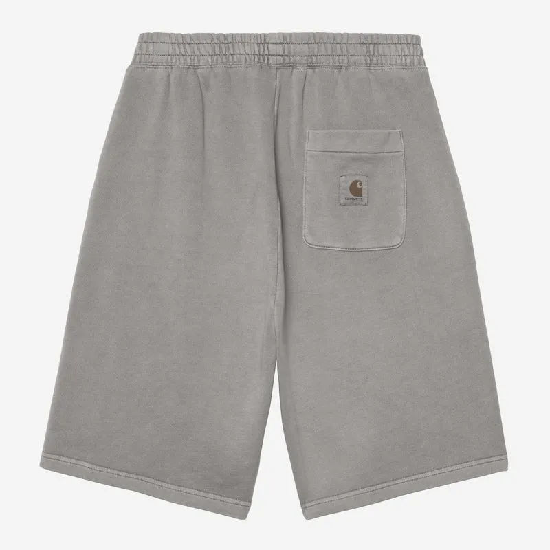Carhartt WIP Nelson Sweatshorts für Herren | Yosemite-Stückfärbung