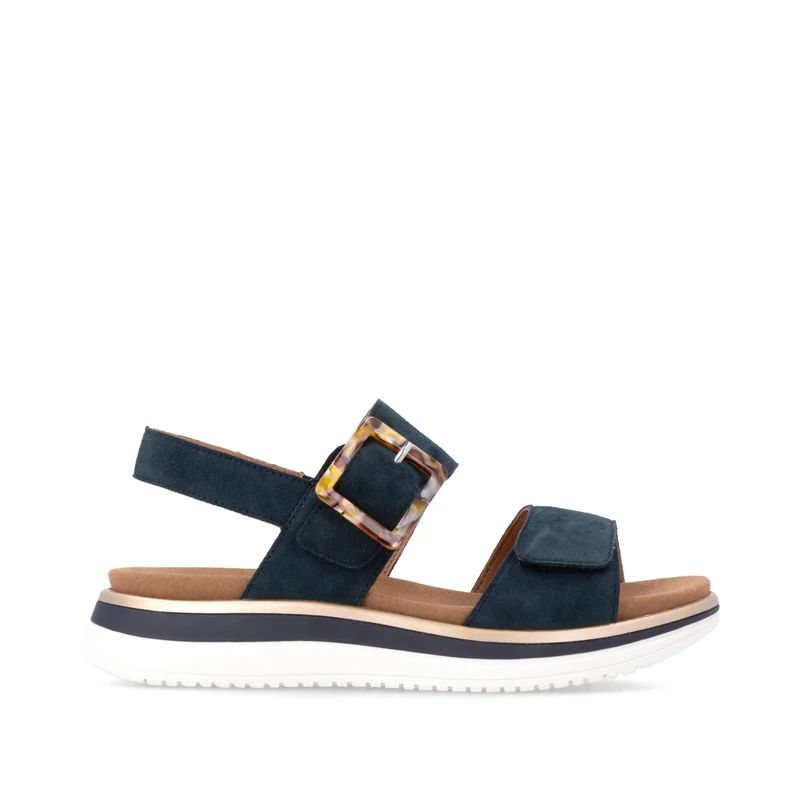 Remonte Damen-Keilsandalen | Blau