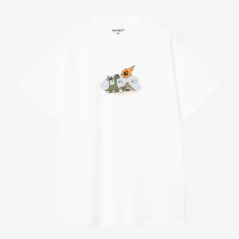 Carhartt WIP Impact Herren-T-Shirt | Weiß
