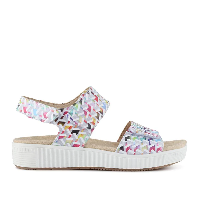 Chunky Floral Sandals - WBINS41077 / 327 502 - Multi