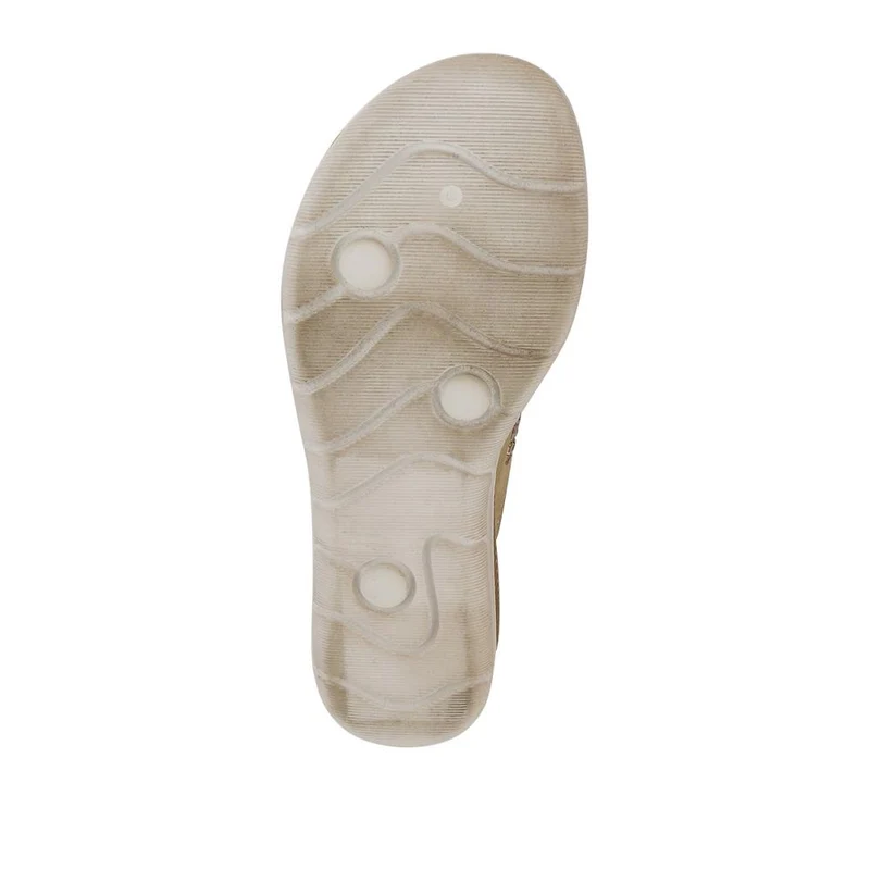 Cushioned Toe Post Sandals - INB41028 / 327 354 - Gold