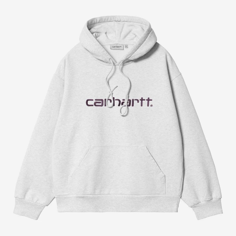 Carhartt WIP Herren Carhartt Hoodie | Ash Heather Cozy Purple