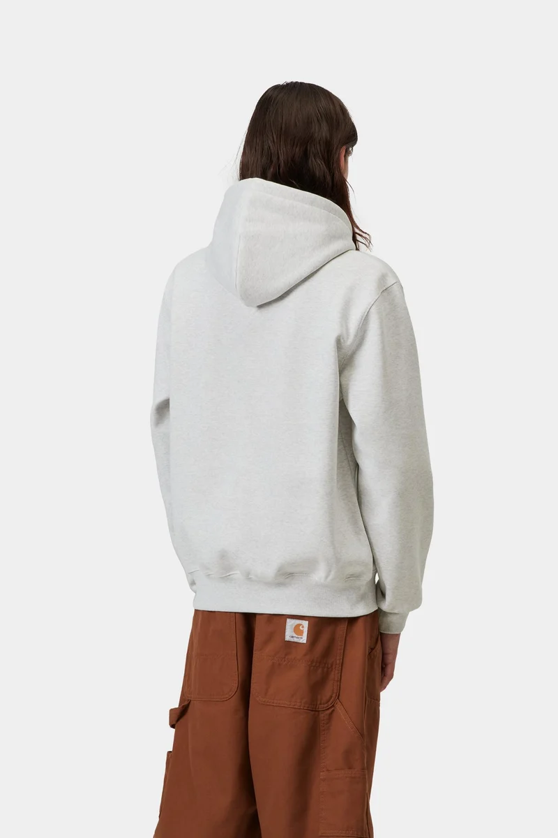 Carhartt WIP Herren Carhartt Hoodie | Ash Heather Cozy Purple