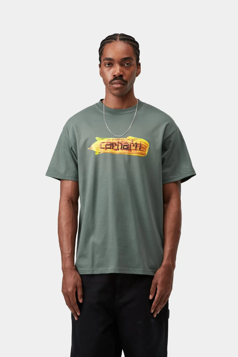 Carhartt WIP Herren-T-Shirt „Hot Cob“ | Samtgrün