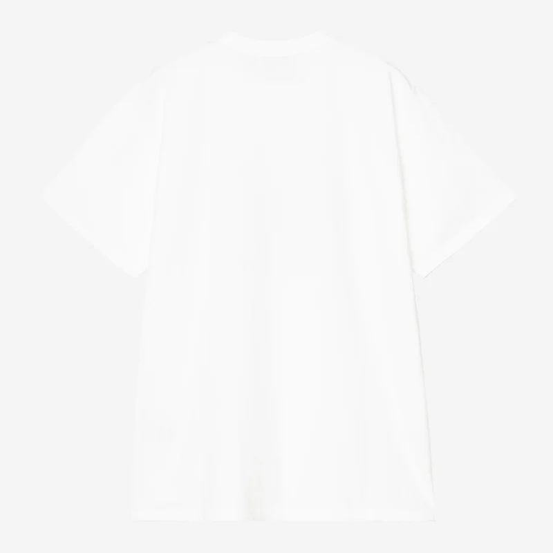 Carhartt WIP Herren-T-Shirt mit Wappenmotiv | Weiß, Heavy Stone Wash