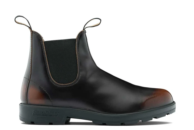 Blundstone Unisex 2506 Originals Gebürstetes Leder Chelsea Stiefel | Kaffeepinsel