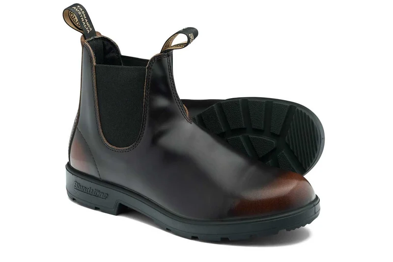 Blundstone Unisex 2506 Originals Gebürstetes Leder Chelsea Stiefel | Kaffeepinsel