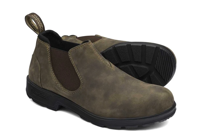 Blundstone Unisex 2036 Originals Schuh aus gewachstem Nubukleder | Rustikales Braun