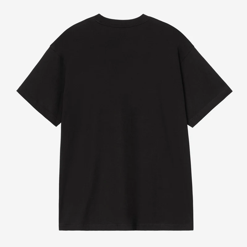 Carhartt WIP Herren-T-Shirt mit Wolkenschriftzug | Schwarz