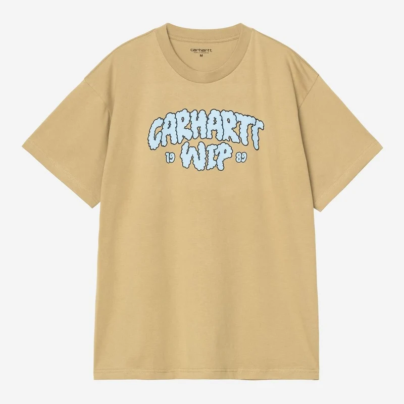 Carhartt WIP Herren-T-Shirt mit Wolkenmotiv | Schlangen
