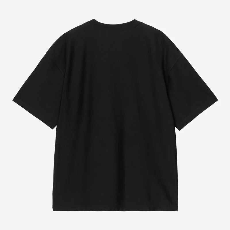 Carhartt WIP Herren-T-Shirt mit WIP-Label | Schwarz