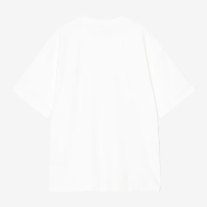 Carhartt WIP Herren-T-Shirt mit WIP-Label | Weiß