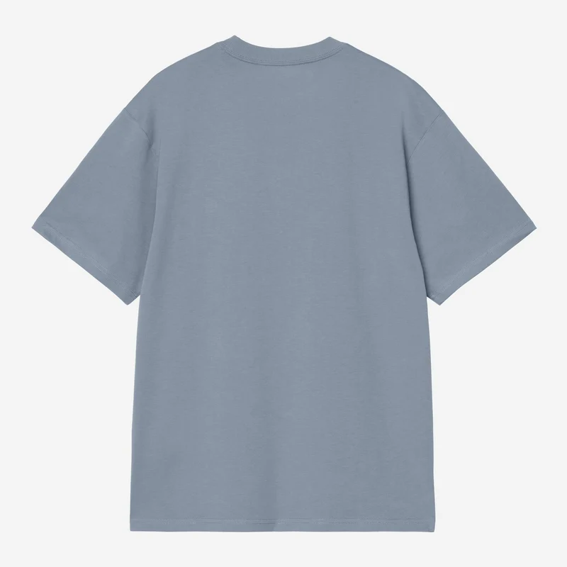 Carhartt WIP Madison Herren-T-Shirt | Samtblau-Weiß