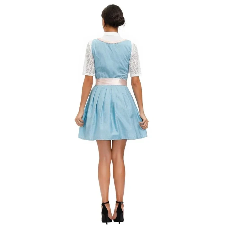 Anja | Damen Oktoberfest Dirndl mit Blumenmuster