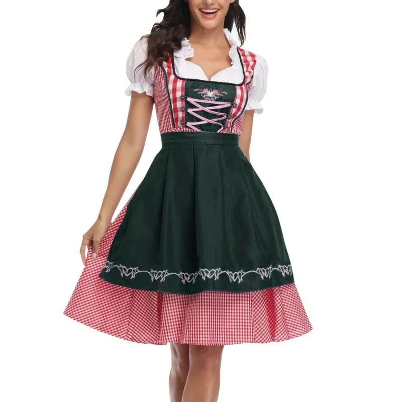 Saskia | Damen Oktoberfest Dirndl Trachtenkleid