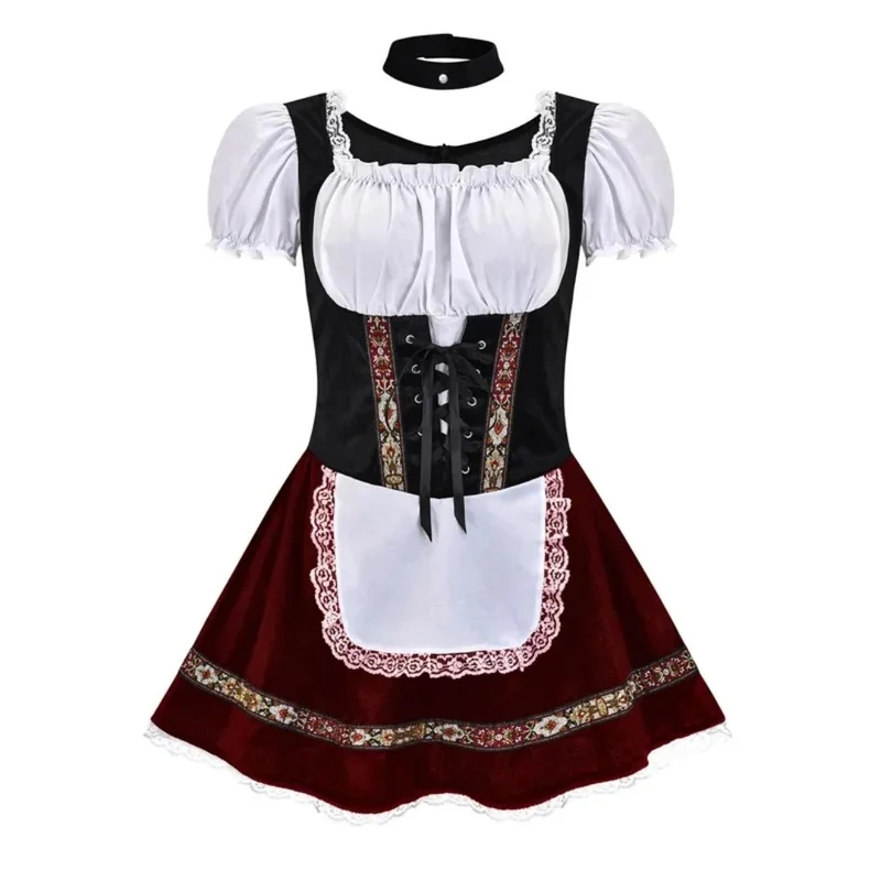 Corinna | Damen Dirndl Trachtenkleid mit Blumen