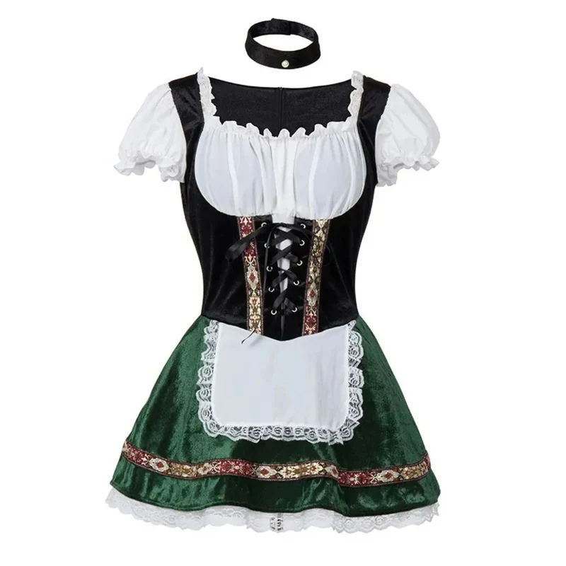 Corinna | Damen Dirndl Trachtenkleid mit Blumen