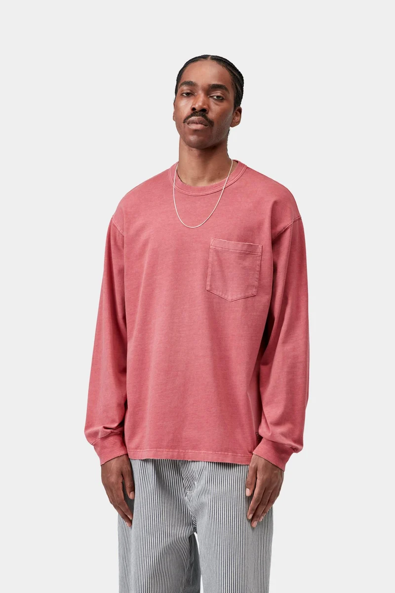 Carhartt WIP Torion Langarm-T-Shirt für Herren | Marsala