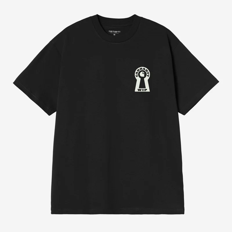 Carhartt WIP Herren-T-Shirt mit Aufdruck „Locked“ | Schwarz