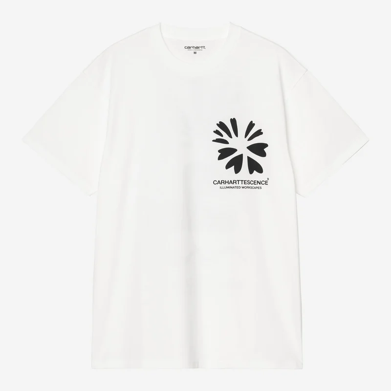 Carhartt WIP Compy Herren-T-Shirt | Weiß