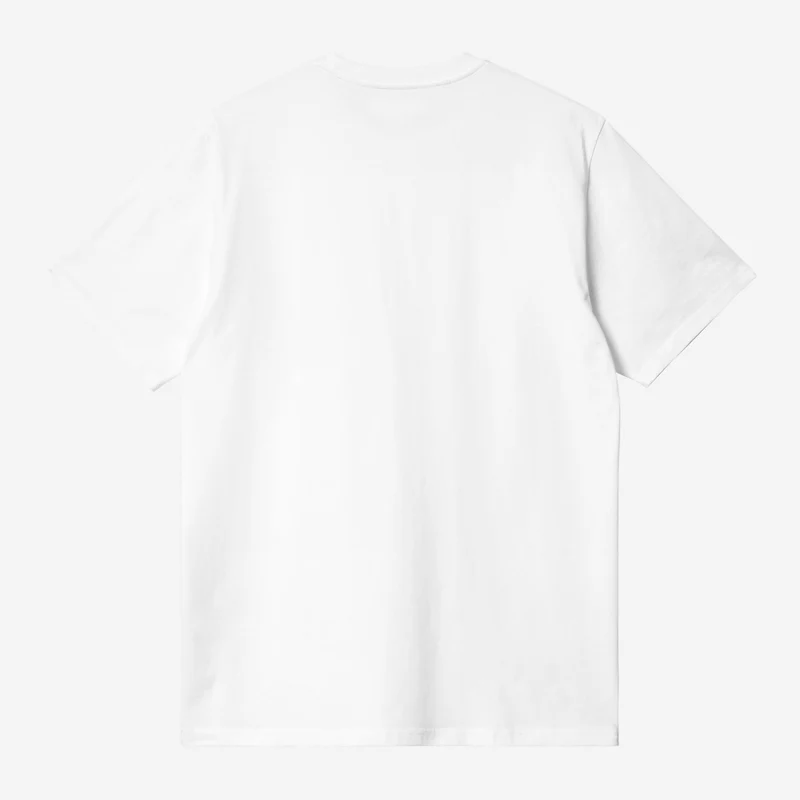 Carhartt WIP Madison Herren-T-Shirt | Weiß Schwarz