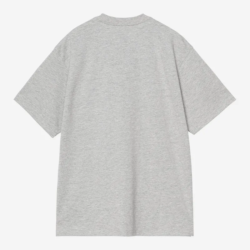 Carhartt WIP Herren-T-Shirt Madison | Grau meliert