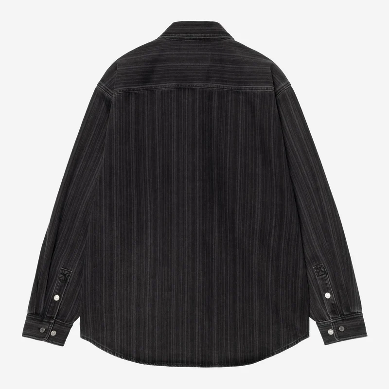 Carhartt WIP Rylan Hemdjacke für Herren | Schwarz Stone Washed