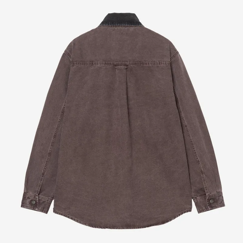 Carhartt WIP Herren Mitch Hemdjacke | Palisander Schwarz