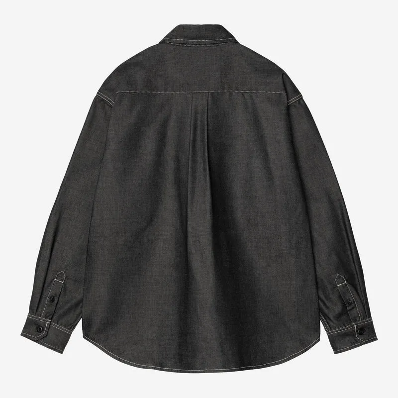 Carhartt WIP Tigan Hemdjacke für Herren | Schwarz, robust