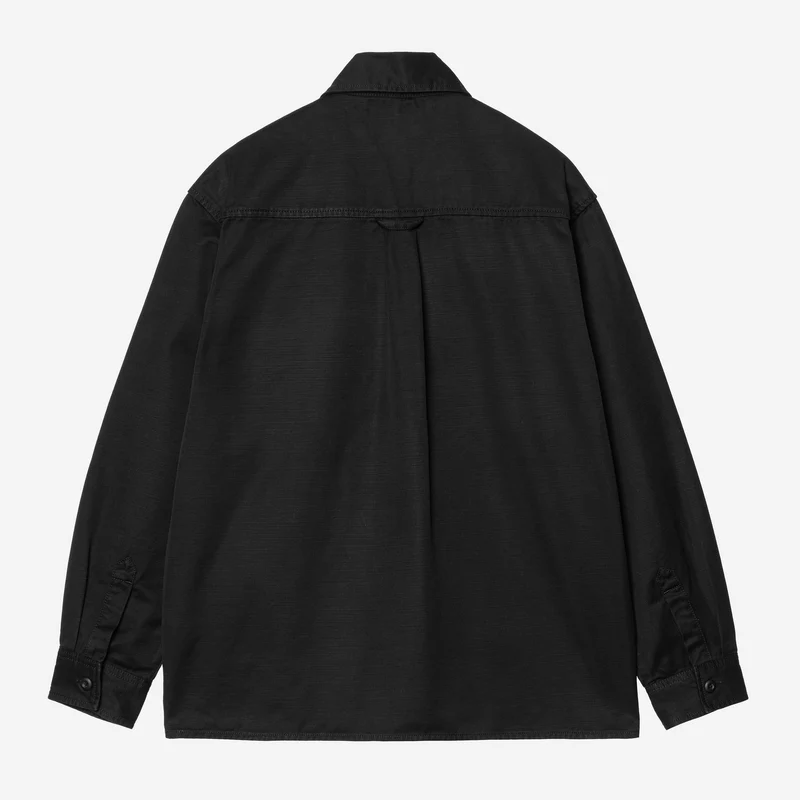 Carhartt WIP Kelly-Hemdjacke für Herren | Schwarz gewaschen