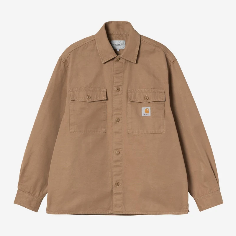 Carhartt WIP Kelly-Hemdjacke für Herren | Erdnussfarben