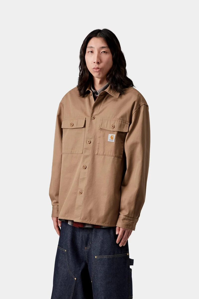 Carhartt WIP Kelly-Hemdjacke für Herren | Erdnussfarben