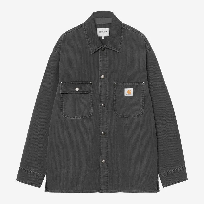 Carhartt WIP Herren-Hemdjacke Parrish | Obsidian