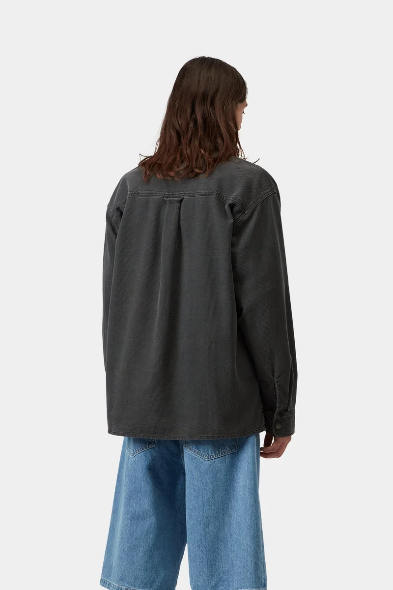 Carhartt WIP Herren-Hemdjacke Parrish | Obsidian
