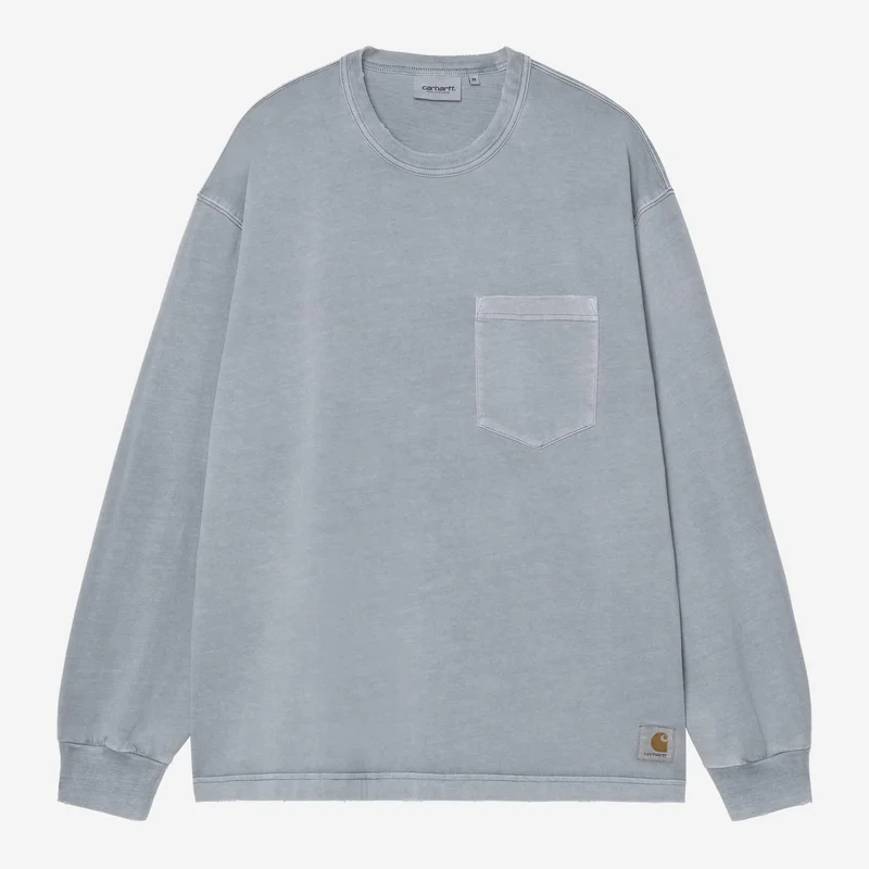 Carhartt WIP Torion Langarm-T-Shirt für Herren | Büroblau