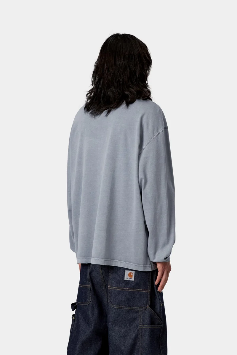 Carhartt WIP Torion Langarm-T-Shirt für Herren | Büroblau