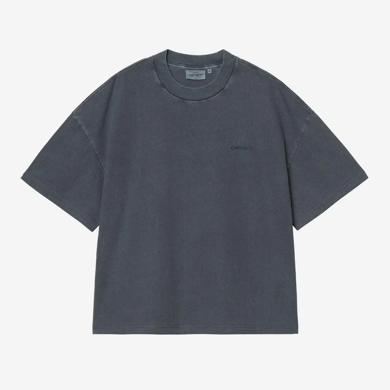 Carhartt WIP Benton Herren-T-Shirt | Carbon-Stückgefärbt