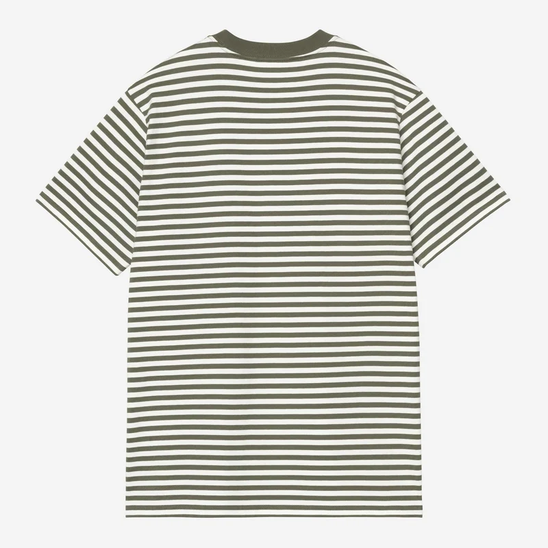 Carhartt WIP Erza Herren-T-Shirt mit Tasche | Blattwachs