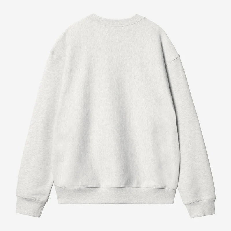 Carhartt WIP Herren-Sweatshirt von WIP Label | Aschgrau meliert