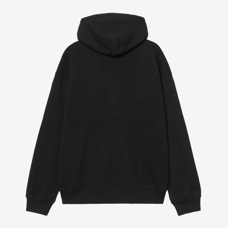 Carhartt WIP Herren-Sweatjacke mit Kapuze von WIP Label | Schwarz