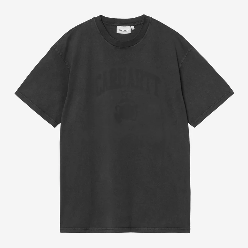Carhartt WIP Herren-T-Shirt „Faded Pond Corps“ | Schwarz