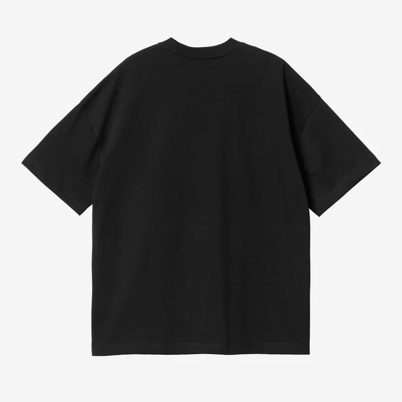 Carhartt WIP Herren-T-Shirt mit Link-Schriftzug | Schwarz/Weiß