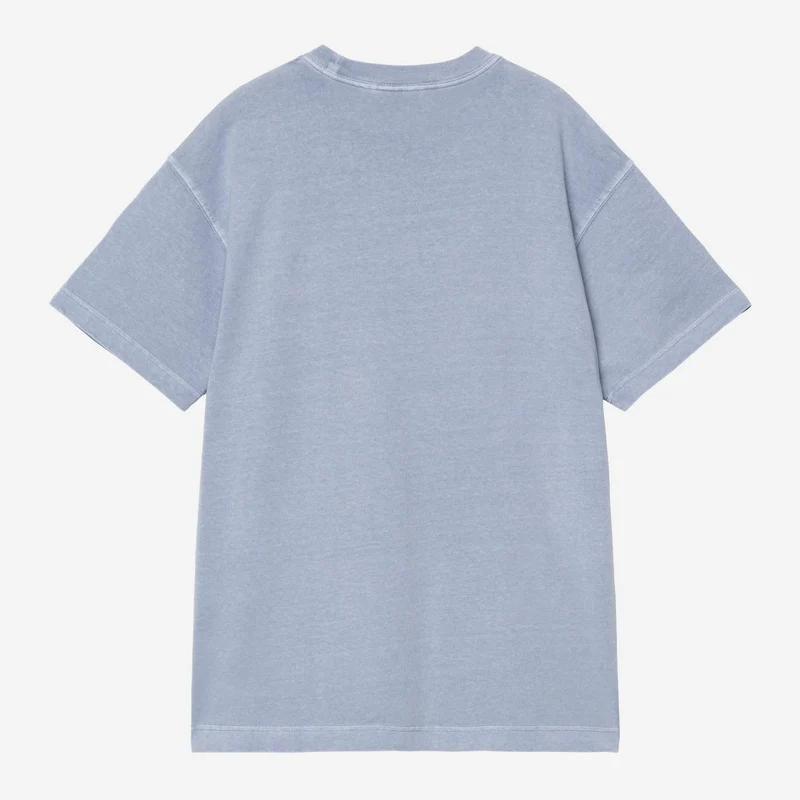 Carhartt WIP Nelson Herren-T-Shirt | Hellblau, stückgefärbt