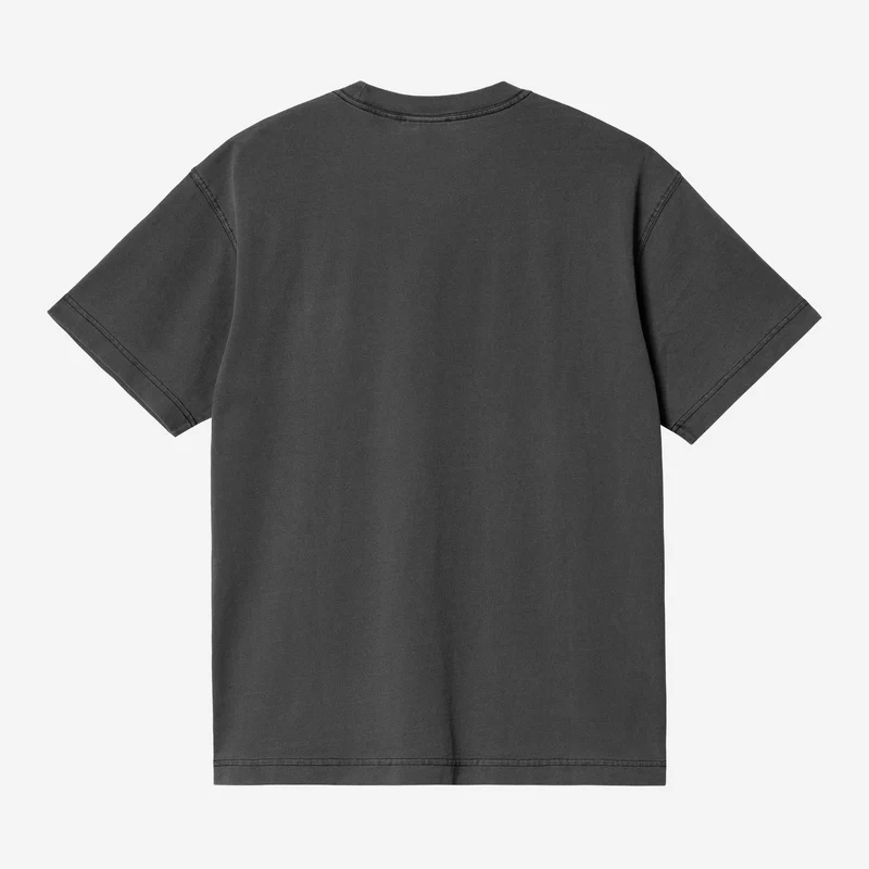 Carhartt WIP Nelson Herren-T-Shirt | Schwarz, stückgefärbt