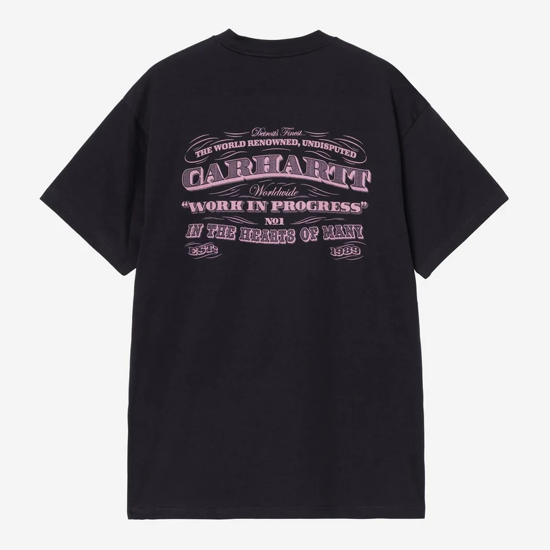 Carhartt WIP Herren 3 One 3 T-Shirt | Deep Night