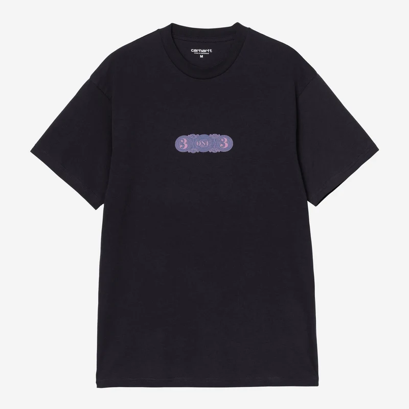 Carhartt WIP Herren 3 One 3 T-Shirt | Deep Night