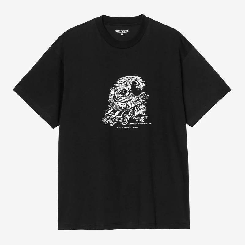 Carhartt WIP Herren-Unit-T-Shirt | Schwarz