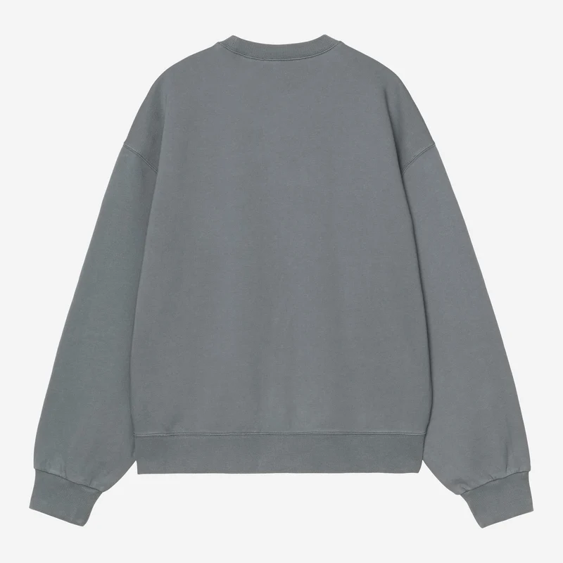 Carhartt WIP WIP III Herren-Sweatshirt | Gemütliches, blaues, schweres Stone-Washed-Finish