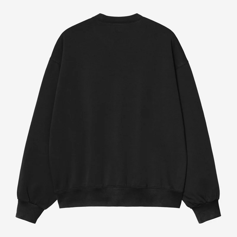 Carhartt WIP Herren-Sweatshirt WIP III | Schwarz, Heavy Stone Washed