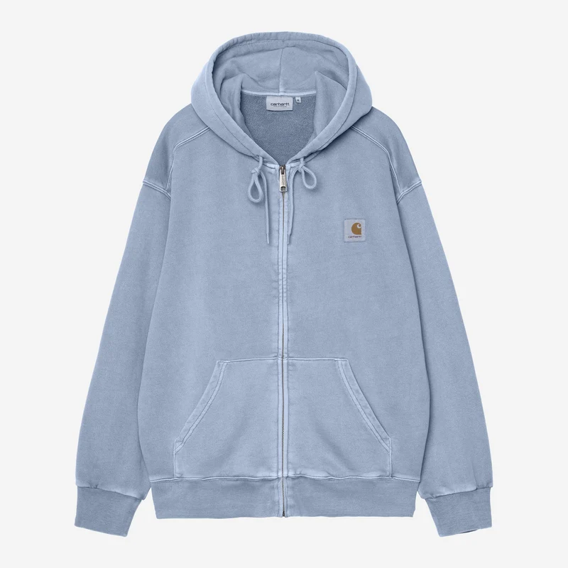 Carhartt WIP Nelson Herren-Kapuzenjacke | Hellblau